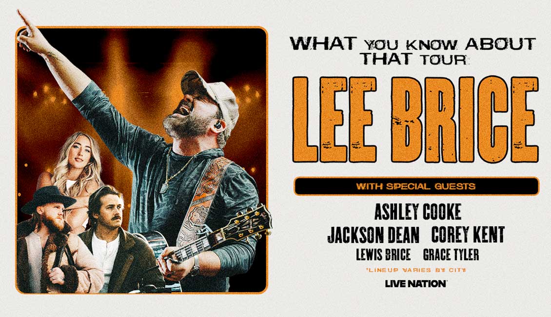 Lee Brice announces What You Know About That 2025 US Tour