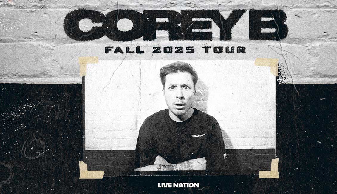 Comedian Corey B announces North American 2025 Tour