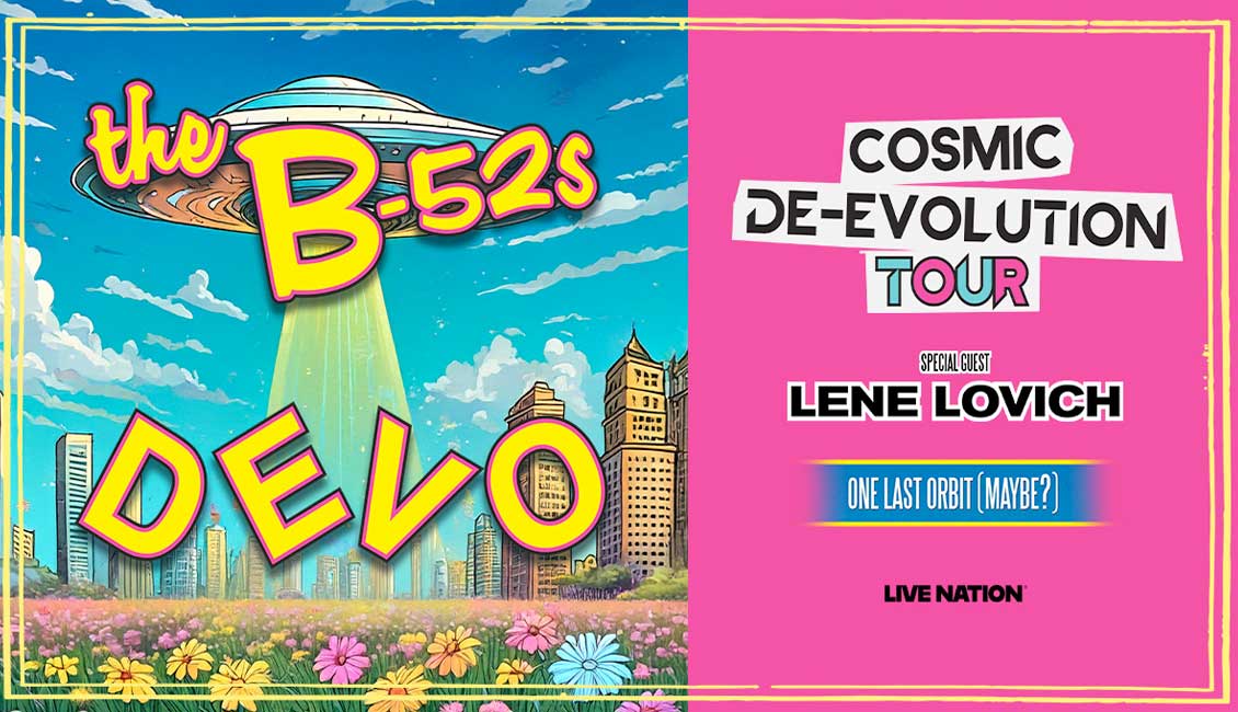 The B52s and Devo Cosmic Devolution Tour 2025