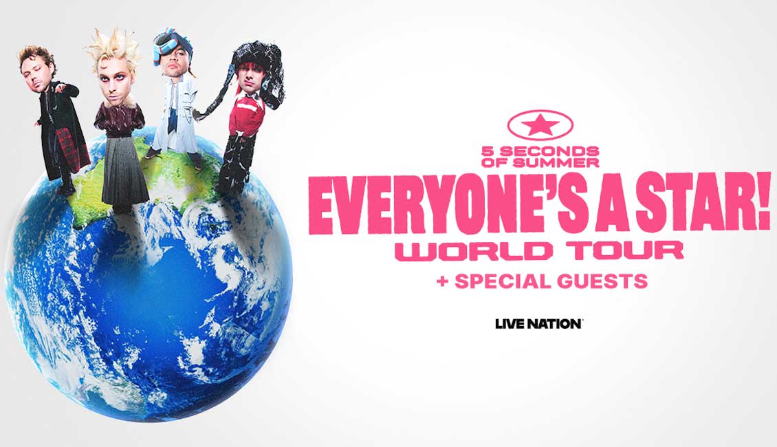 5 Seconds of Summer announce Everyones a Star World Tour 2026