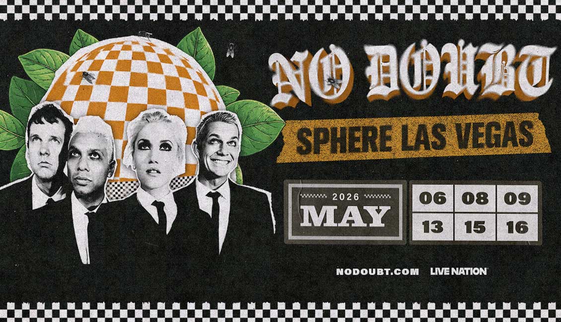 No Doubt Sphere residency May 2026