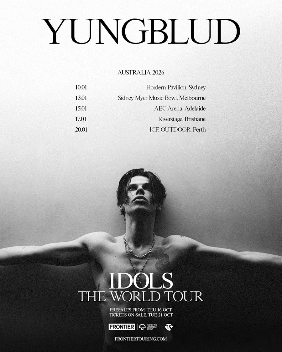 Yungblud Australian Tour 2026 poster