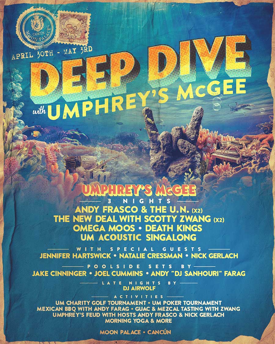 Deep Dive with Umphrey's McGee 2026 poster