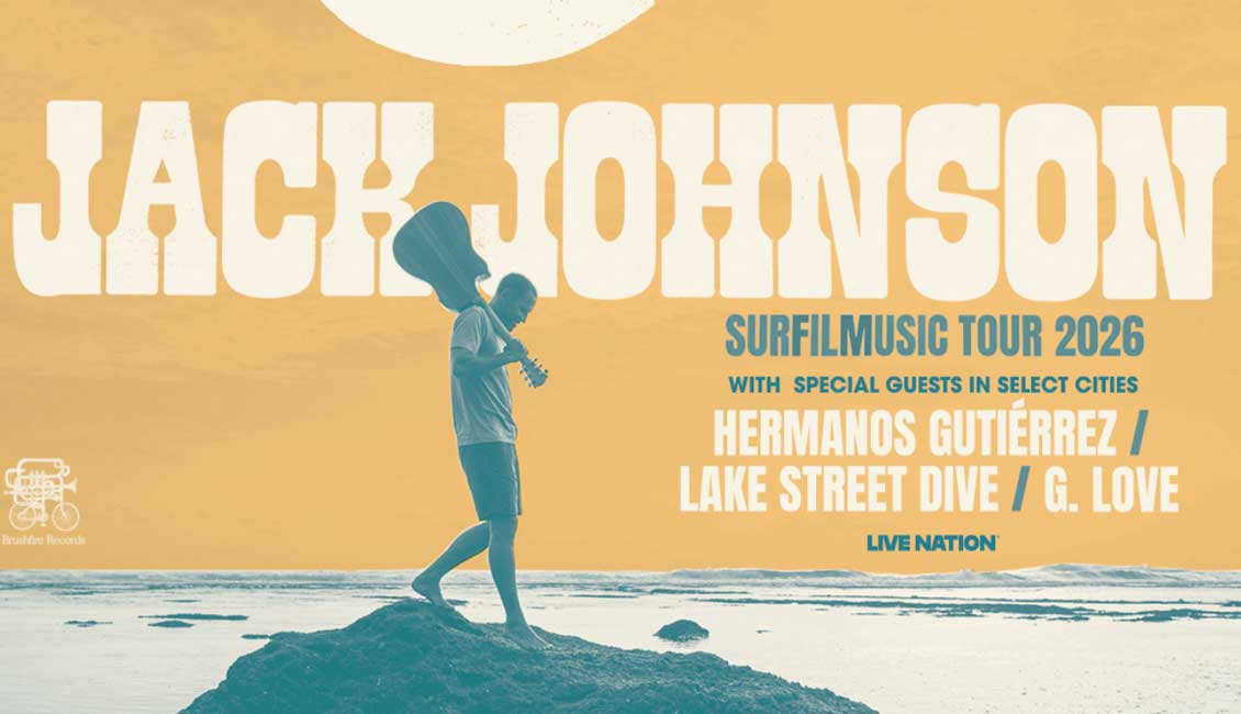 Jack Johnson announces the Surfilmusic Tour 2026
