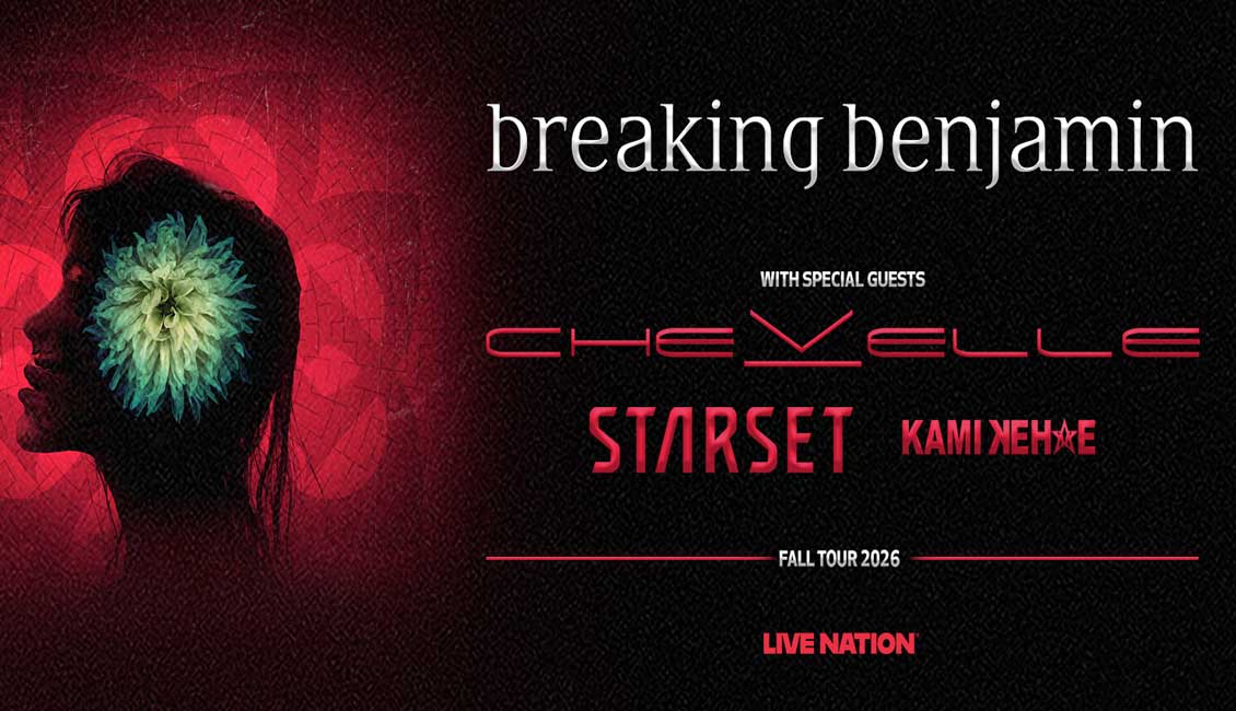 Breaking Benjamin announce North American 2026 tour