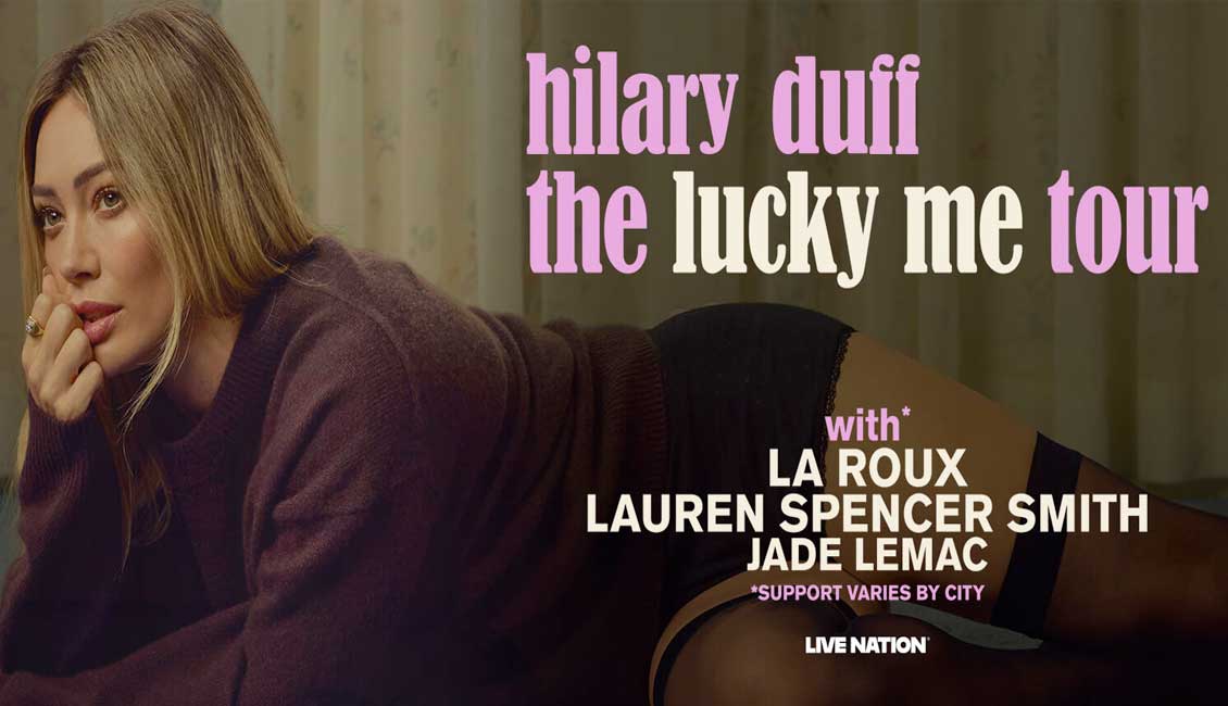 Hilary Duff announces the lucky me tour