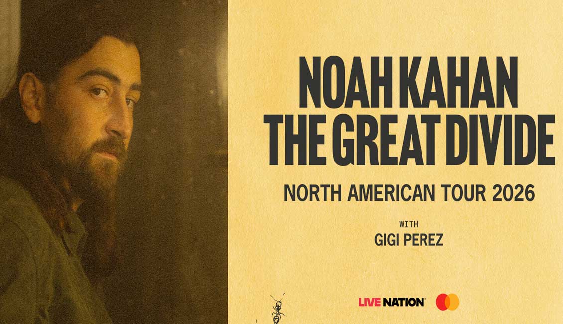 Noah Kahan announces The Great Divide Stadium Tour 2026