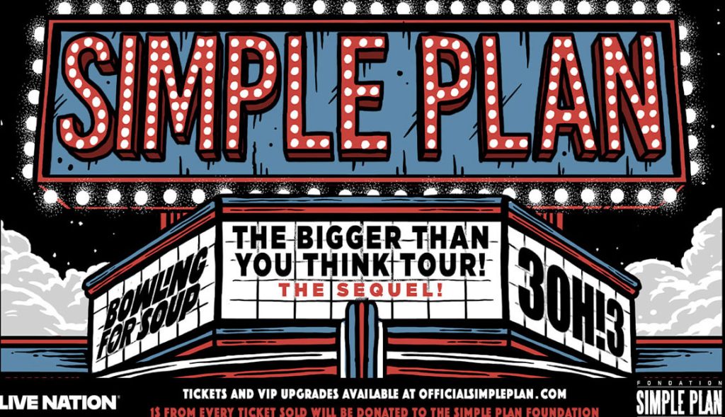 Simple Plan announce the Bigger Than You Think Tour 2026