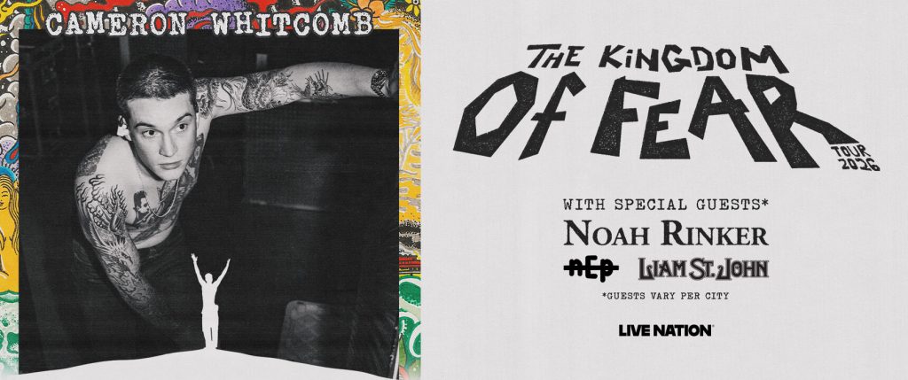 Cameron Whitcomb - The Kingdom of Fear Tour 2026